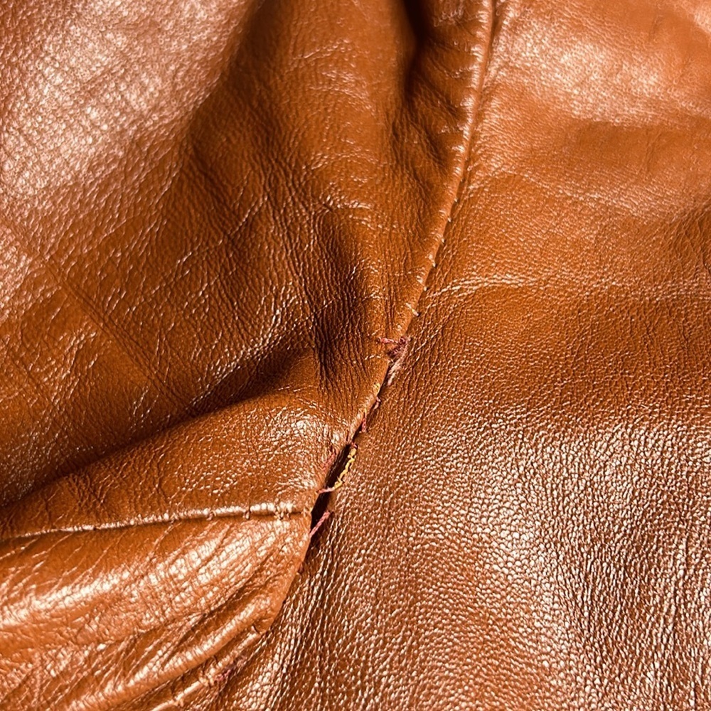 Vintage Genuine Leather Hecho En Mexico Jacket - Picture 5 of 12